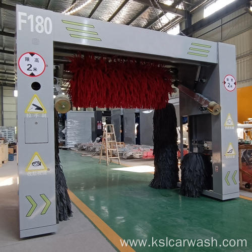 Automatic gantry reciprocating car washing machine